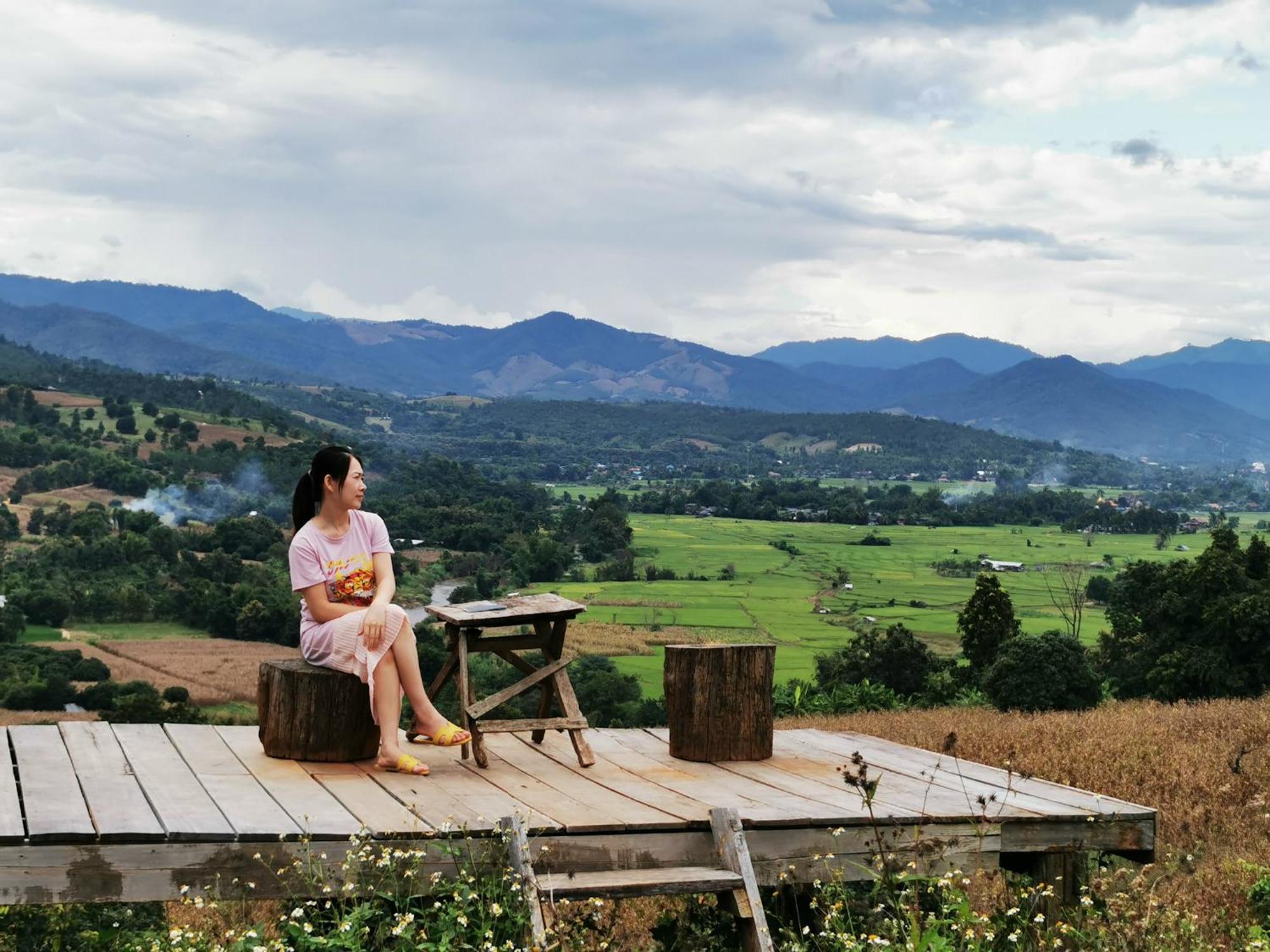 มนต์เมืองแจ่ม Hotel Mae Chaem Bagian luar foto